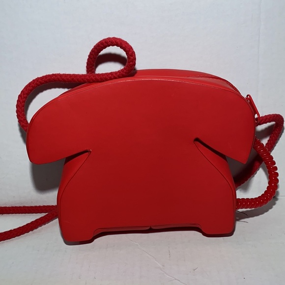 Zara girls red telephone bag - Picture 2 of 9